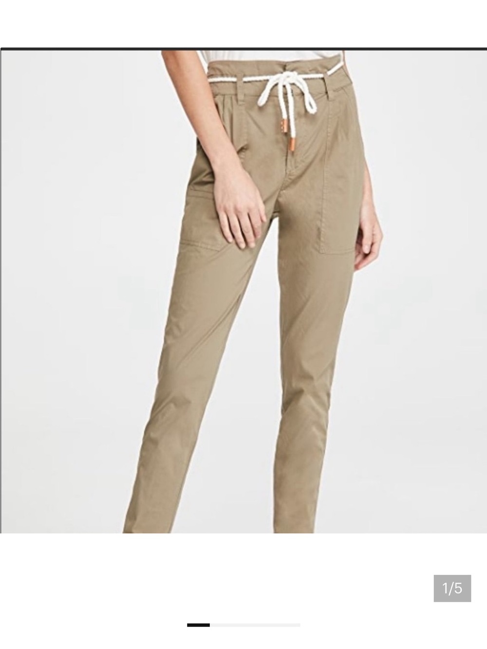 Frame Casual Pleated Pants